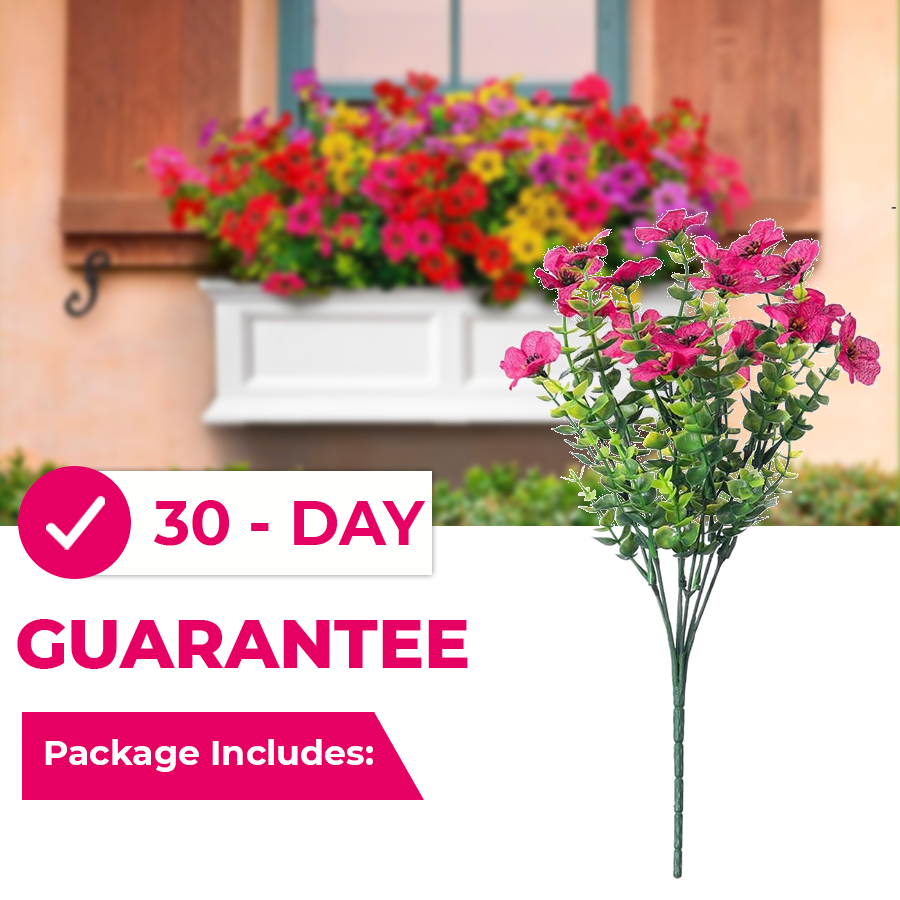 Caniechic� UV-Resistant Outdoor Flowers | Zero Maintenance Color | 50% OFF Today