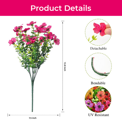 Caniechic� UV-Resistant Outdoor Flowers | Zero Maintenance Color | 50% OFF Today