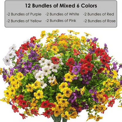 Caniechic� UV-Resistant Outdoor Flowers | Zero Maintenance Color | 50% OFF Today