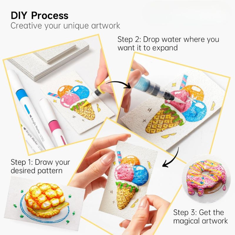 Topacme Magic Texture Painting Kit gift box product image