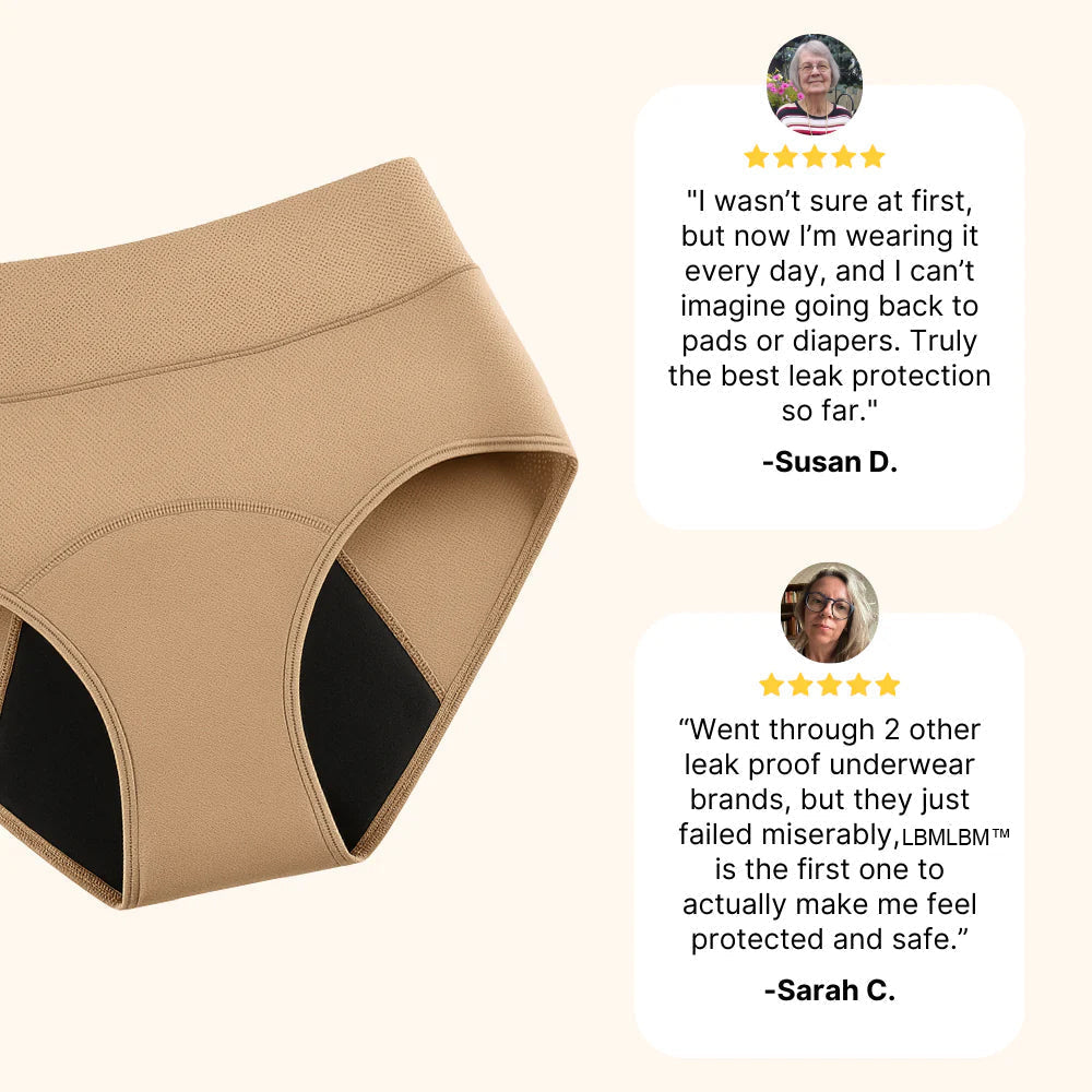 💖Last Day 50% OFF| CANIETCHIC® 100% Leak-Proof Underwear 4-pack🌸
