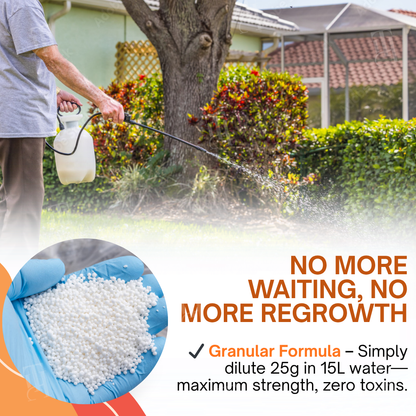 ✨ From Weed Jungle to Perfect Lawn! | ⏱️ Watch Weeds Wither in 6 Hours!  | 𝐀𝐄𝐗𝐙𝐑® 2-in-1 Max Power Herbicide (100% Glyphosate-Free)