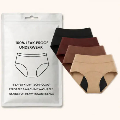 💖Last Day 50% OFF| CANIETCHIC® 100% Leak-Proof Underwear 4-pack🌸
