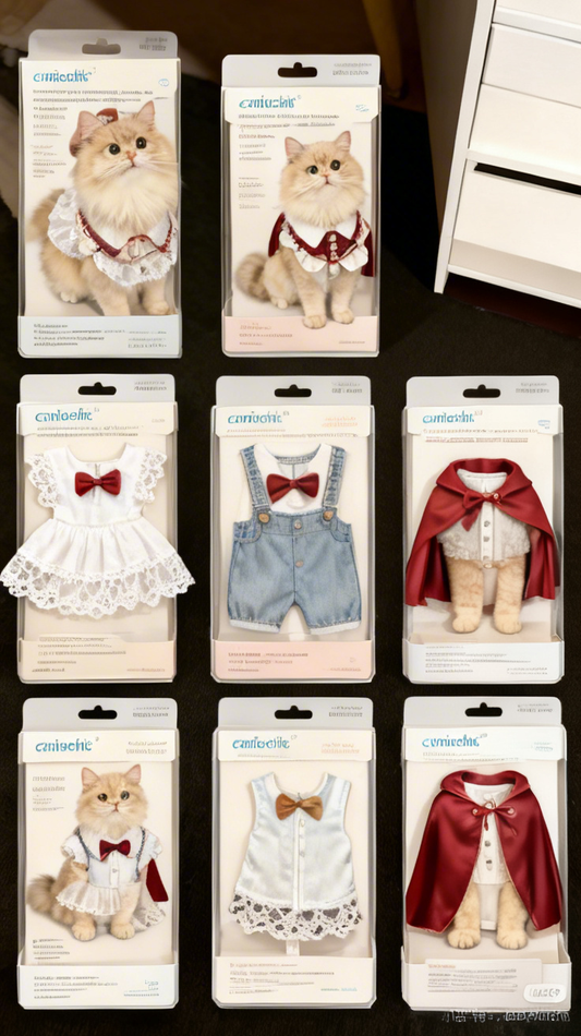 caniechic® Meow-gnificent Gentleman Cat Suit - Cozy Formal Pet Apparel for Feline Tea Parties, Couch Royalty & Viral Photo Shoots 🐾