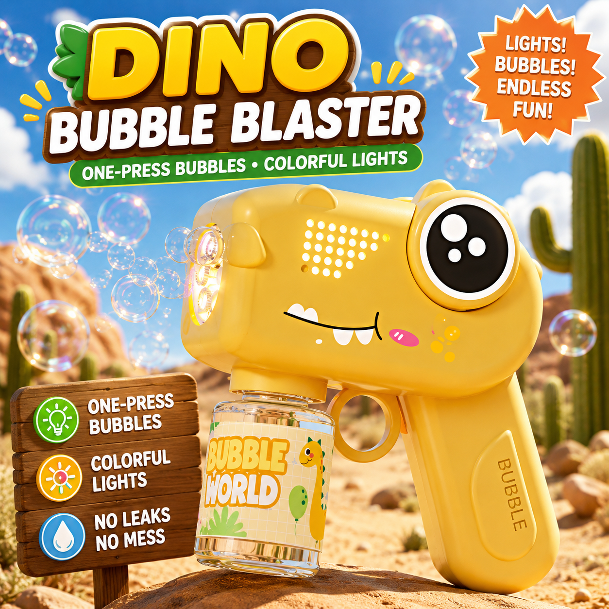 Dino Bubble Blaster