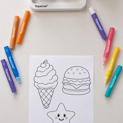 Topacme 3D Relief Art Pen upgraded packaging image