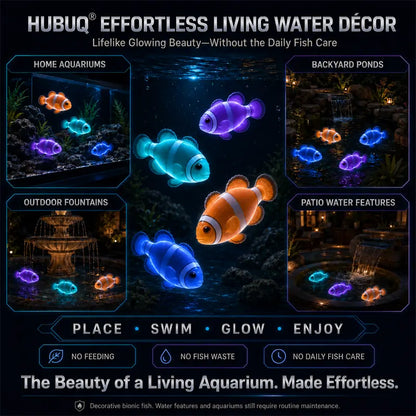 Interactive Light-Up Robotic Toy Fish