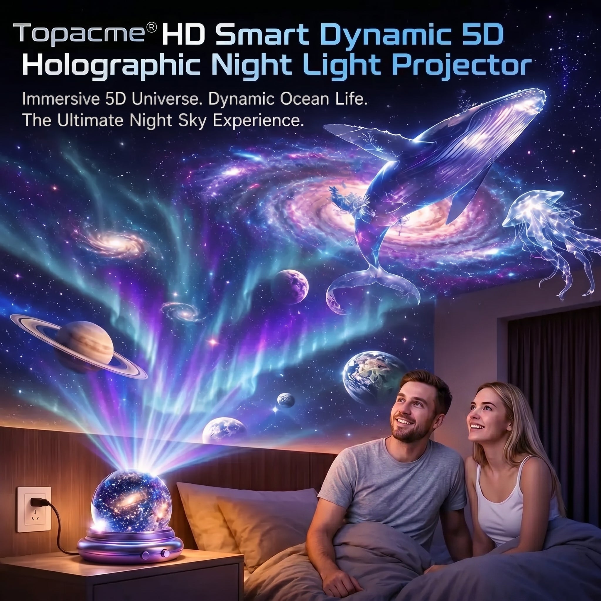 Topacme Night Light Projector - Thumbnail 3