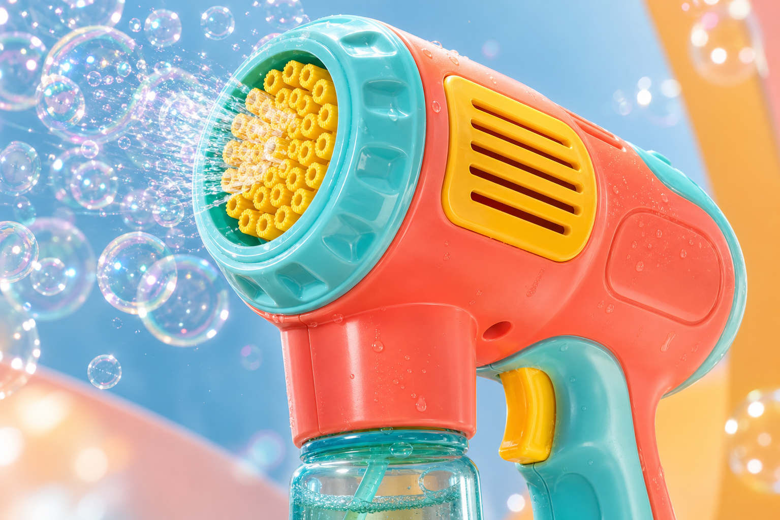Magic Shape Bubble Blaster product detail closeup